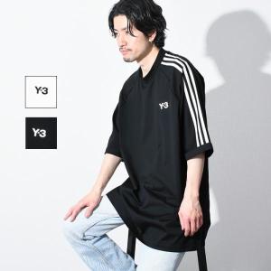 Y-3 ワイスリー トップス Tシャツ 3ストライプ T-SHIRT H63065 HZ8871 ユニセックス メンズ 春夏 アディダス 人気 半袖 クルーネック