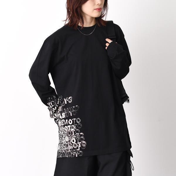 Y-3 ワイスリー Tシャツ トップス GFX SHORT SLEEVE TEE KR2239 レデ...