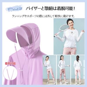 ラッシュガード レディース 長袖 体型カバー ...の詳細画像3