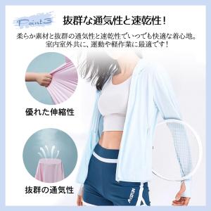 ラッシュガード レディース 長袖 体型カバー ...の詳細画像4