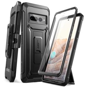 SUPCASE GooglePixel7Pro ケース 全面保護 耐衝撃 米軍MIL規格取得 防塵デザイン 液晶保護フィルム付き 内蔵スタン