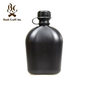 ROTHCO(ロスコ) GIスタイル 1QT(約1.0L) キャンティーンボトル (ブラック色) 水筒 0613902060609 ブッシュクラフト キャンプ 防災用 湯たんぽ｜selectshopmu