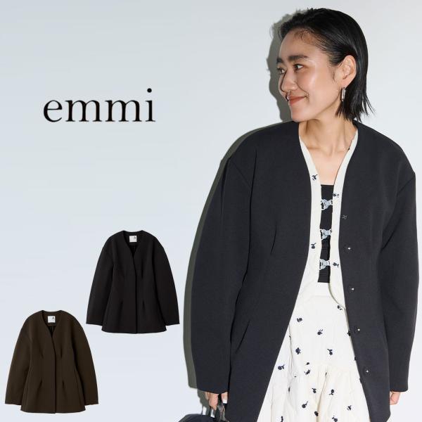 エミ 金子綾 for emmi コンフォートジャケット 13wfj255018 レディース ノーカー...