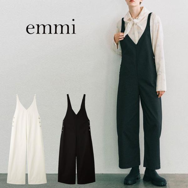 エミ ウェア Dickies(R)×emmi ワイドサロペット 13wfo264035 レディース ...