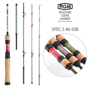 RGM(ルースター ギア マーケット) RGM SPEC.5 46-50B ベイトモデル モバイルロッド Line (5~8lb.) Lure (~9g) 渓流 トラウト 釣りキャンプ｜セレクトショップムー Yahoo!店