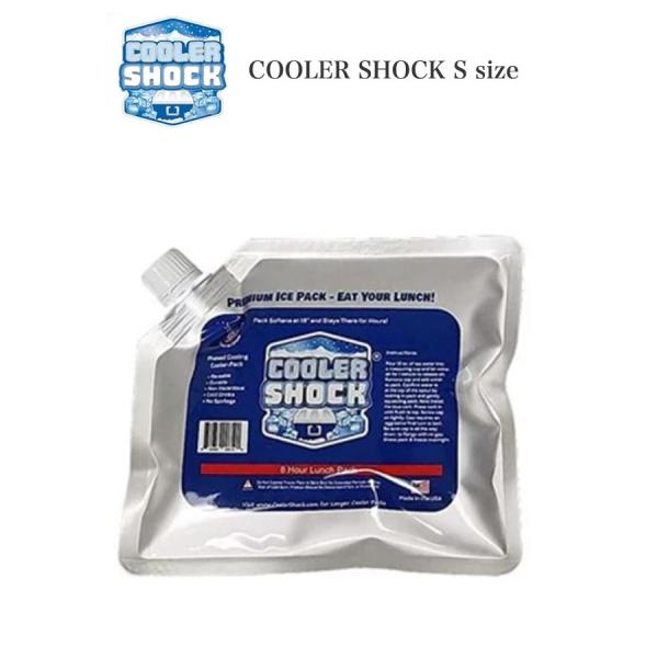 COOLER SHOCK Sサイズ 単品 (クーラーショック) 保冷剤 予冷約8時間 繰り返し使用可...