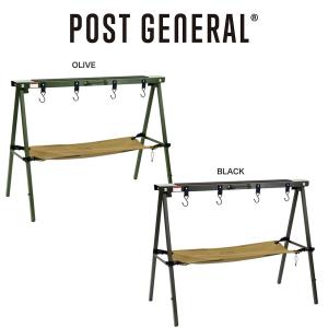 POST GENERAL(ポストジェネラル) SAWHORSE &amp; HANGER ソーホース＆ハンガー アウトドア 折りたたみ ハンガーラック スマート収納