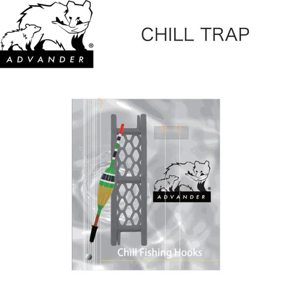 ADVANDER アドバンダー CHILL TRAP adv3385 釣糸セット 防水BOX 糸 ハ...