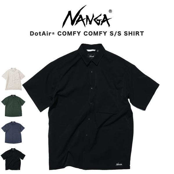 SALE20%OFF NANGA ナンガ DOT AIR COMFY S/S SHIRT ドットエア...