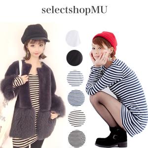 SALE Mu Select 長袖カットソーロングトップス mu-004/chocolat-001｜selectshopmu