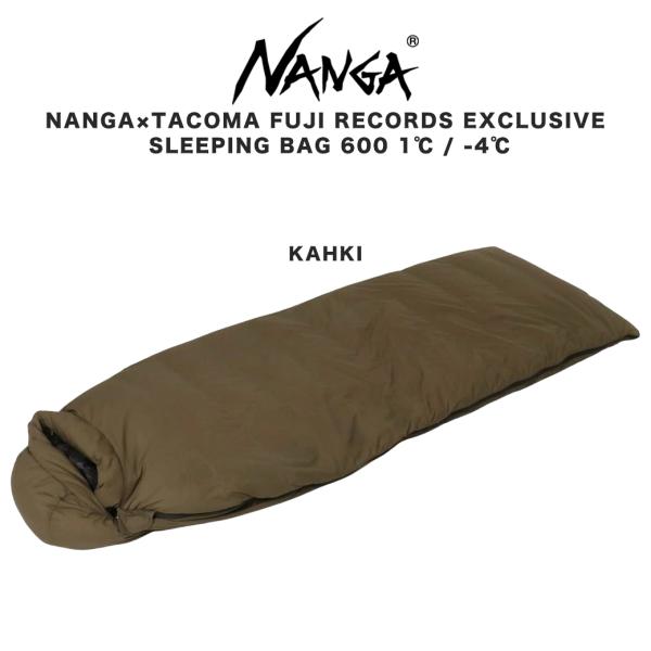 NANGA×TACOMA FUJI RECORDS EXCLUSIVE SLEEPING BAG ナ...