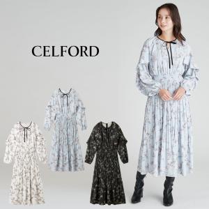 CELFORD（セルフォード） チューリッププリントワンピース 24春夏