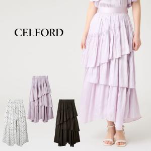 SNIDEL（スナイデル） (10%OFF&300円OFF) ラッフルフリルティアード