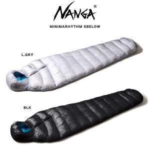 NANGA ナンガ ダウンシュラフ MINIMARHYTHM 5BELOW ミニマリズム (770FP) 3シーズンモデル 想定温度-5℃ 総重量415g 軽量寝袋｜selectshopmu