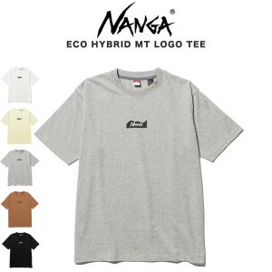 NANGA ナンガ ECO HYBRID MT LOGO TEE/エコハイブリッド マウンテンロゴティー メンズ ユニセックス サスティナブル リサイクルコットン アウトドア Tシャツ｜セレクトショップムー Yahoo!店