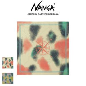 NANGA ナンガ JOURNEY PATTERN BANDANA ジャーニーパターンバンダナ キャンプ アウトドア コーディネート アクセント｜selectshopmu