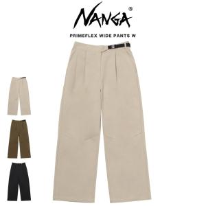 NANGA ナンガ PRIMEFLEX WIDE PANTS W プライムフレックス ワイドパンツ ウィメンズ 吸水速乾性 耐久性 ストレッチ性｜selectshopmu