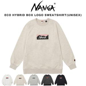 NANGA（ナンガ） NANGA LIFE IS A JOURNEY MT.BOX LOGO SWEATSHIRT