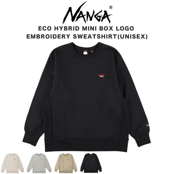 NANGA ナンガ 通販 ECO HYBRID MINI BOX LOGO EMBROIDERY S...