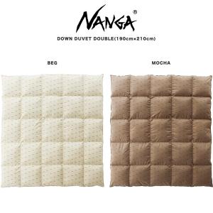 NANGA（ナンガ） DOWN DUVET DOUBLE DX (TRAPEZOID) ダウンデュベット