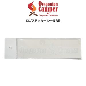 Oregonian Camper オレゴニアンキャンパー ロゴステッカー シール DECAL RE (ホワイト) oca-2217 縦4.8cm x横16.5cm アウトドア ステッカーチューン｜selectshopmu