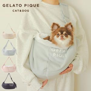 ジェラートピケ CAT&DOG 裏毛スリング pagb259037 ジェラピケ ペットスリング 抱っこ紐 キャリーバッグ 犬用バッグ 小型犬 gelato pique