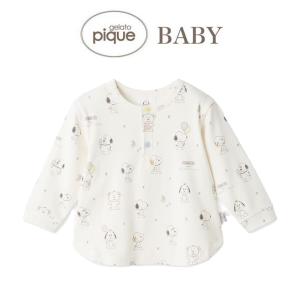 SALE20%OFF ジェラートピケ ベビー BABY PEANUTS PUPPIES 総柄プルオーバー pbct259192 スヌーピー ジェラピケ 赤ちゃん 部屋着 gelato pique