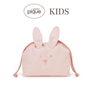 gelato pique kids ジェラートピケ キッズ KIDS うさぎ巾着M pkgb249023 ジェラピケ ポーチ 入園グッズ 入学グッズ 子供用 お弁当袋｜selectshopmu