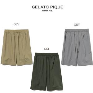 GELATO PIQUE HOMME ジェラートピケオム メンズ ワッシャーハーフパンツ pmfp212993 ジェラピケ パジャマ 2021夏新作 父の日 プレゼント｜selectshopmu