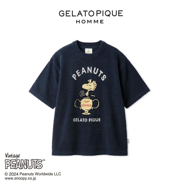 GELATO PIQUE HOMME PEANUTS TENNIS ジャガードプルオーバー pmnt...