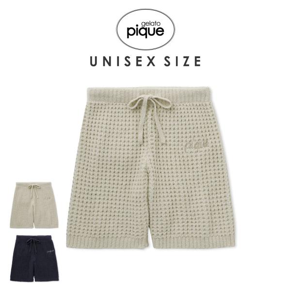 GELATO PIQUE ジェラートピケ UNISEX ワッフルハーフパンツ punp241086 ...