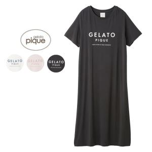 gelato pique ジェラートピケ 通販 ルームウェア レーヨンロゴワンピース