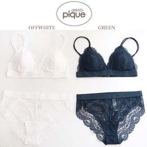 gelato pique ジェラートピケ スカラップレースブ...