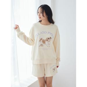 ジェラートピケ UVカット お散歩ドッグワンポ...の詳細画像2