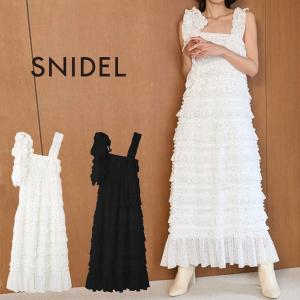 SNIDEL（スナイデル） サテンマーメイドキャミワンピース swfo255079