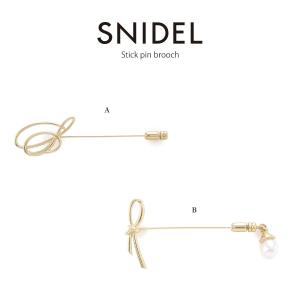 SALE40%OFF スナイデル SNIDEL 通販 スティックピンブローチ swga224681 レディース アクセント 上品 アクセサリー｜selectshopmu