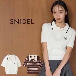 SNIDEL SALE10%OFF スナイデル SNIDELロゴTシャツ swct251224