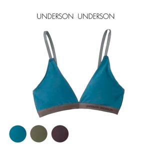 UNDERSON UNDERSON ナロートライアングルブラトップ uuwgg234159  レディース 下着 ブラジャー ノンワイヤー 吸収性 速乾 消臭 通気性  和紙 プレゼント｜selectshopmu