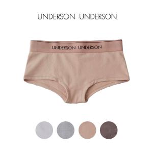 UNDERSON UNDERSON レギュラーボックスショーツ uuwgg239167 レディース 下着 インナー ストレスフリー ベーシック 通気性 さらさら 和紙使用 ボーイズタイプ｜selectshopmu