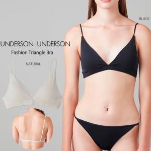 UNDERSON UNDERSON アンダーソンアンダーソン ファッショントライアングルブラ uuwgg249132 レディース 下着 ブラジャー インナー シンプル ストレスフリー｜selectshopmu