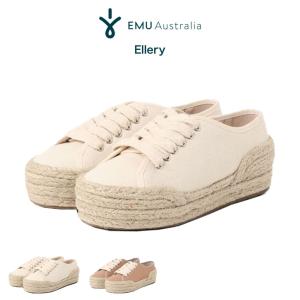 SALE30%OFF EMU Australia エミュー Ellery エミュ エスパドリーユ スニーカー w12860 コットン ナチュラル エスパドリューシューズ｜selectshopmu