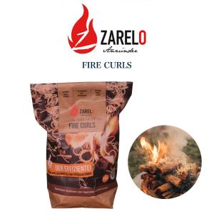 ZARELO ザレロ fire curls オーガニック着火剤 約180g 固形燃料 焚き火 焚火・バーベキューBBQ・暖炉・薪ストーブ 火おこし用｜selectshopmu