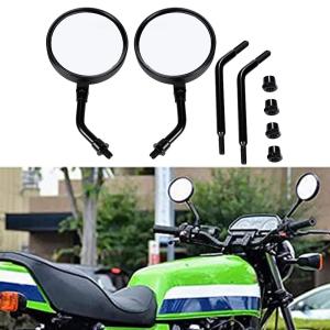 w800カフェ　Kawasaki ミラーLR 56001-0399/0400 左右セットでお得！】Kawaski カワサキ ミラー アッシ 左右