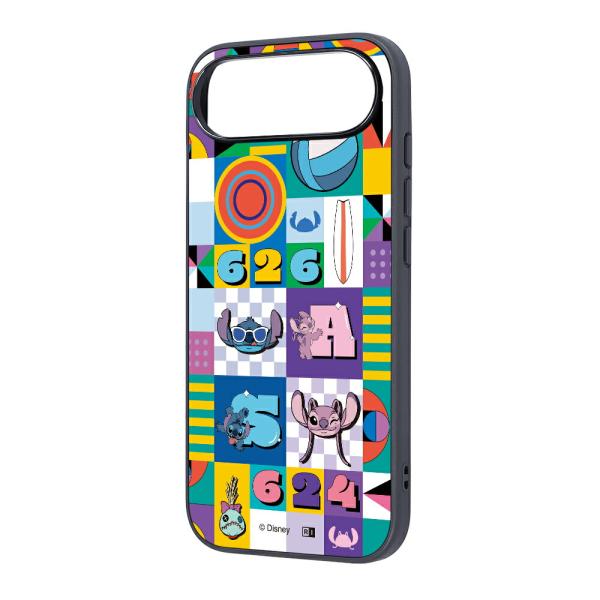 iPhoneAir ケース ハイブリッド ディズニー 衝撃吸収 バンパー スティッチとエンジェル_総...