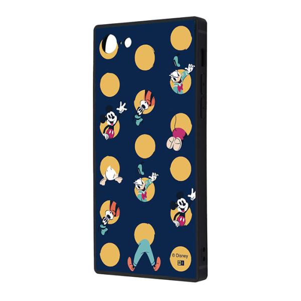 iPhone SE 第3世代 第2世代 8 7 ケース ハイブリッド ディズニー バンパー スクエア...