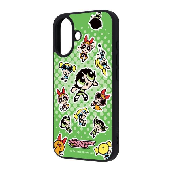 iPhone16 ケース ハイブリッド パワーパフガールズ maru 衝撃吸収 バンパー バターカッ...