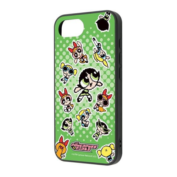 iPhone16e ケース ハイブリッド パワーパフガールズ maru 衝撃吸収 バンパー バターカ...