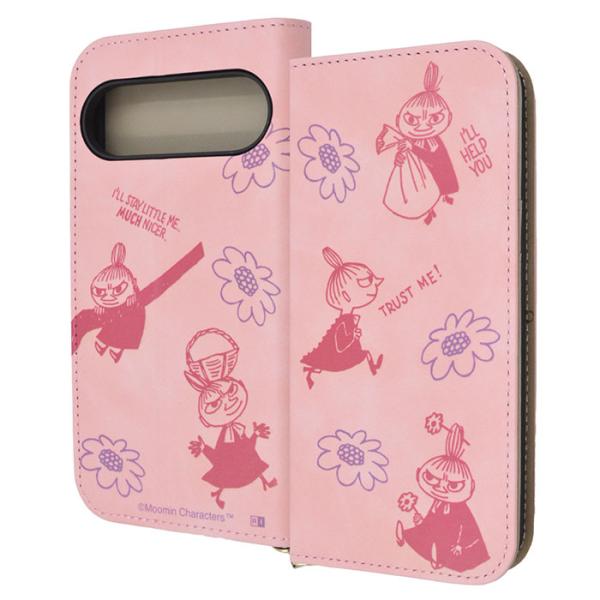 Google Pixel9 Pixel9Pro ケース 手帳型 ムーミン レザー Raffine い...