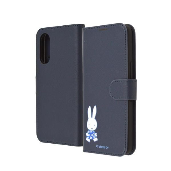 arrows We2 ケース F-52E FCG02 M07 手帳型 ミッフィー レザー シンプル ...