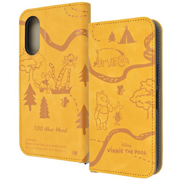 arrows We2 ケース F-52E FCG02 M07 手帳型 ディズニー レザー Raffi...